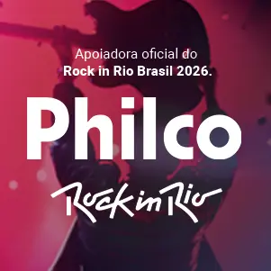 Key visual Philco e Rock in Rio