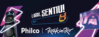 Peça Philco para o Rock in Rio
