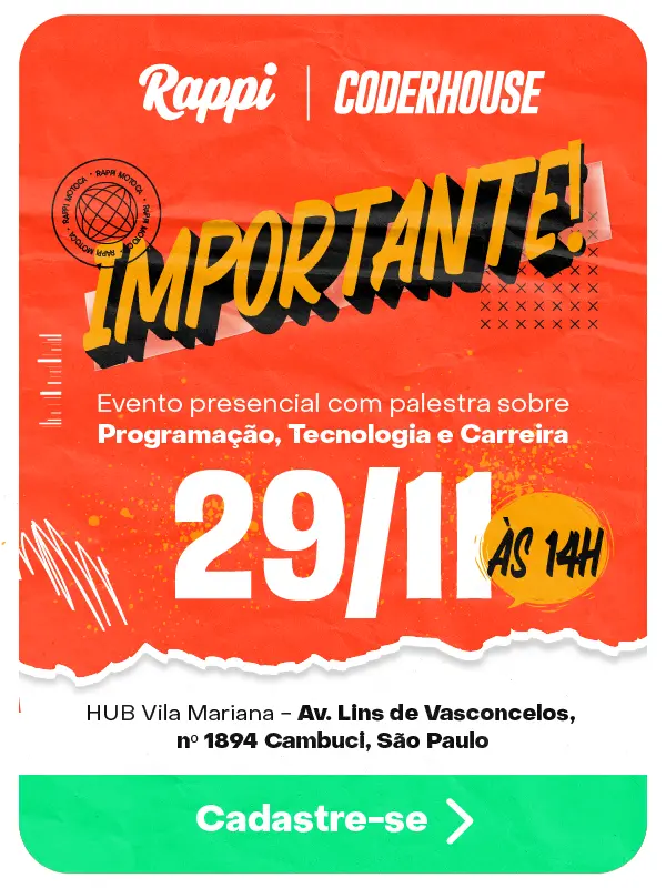 Comunicado de evento Rappi